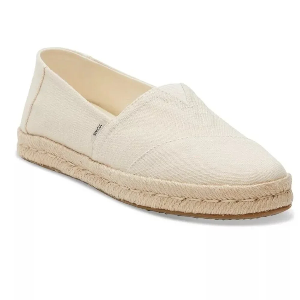 New Toms Espadrille Slip on Flats